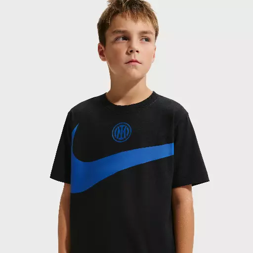 Inter Milan Swoosh Nike voetbalshirt voor heren - Zwart