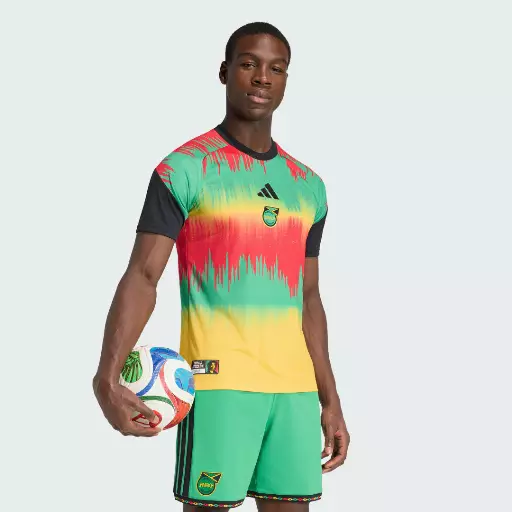 Adidas Jamaica 26 x Bob Marley Pre-Match Thuisshirt
