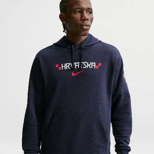 Kroatië 2026 hoodie voor heren Nike Club hoodie voor heren - Blauw