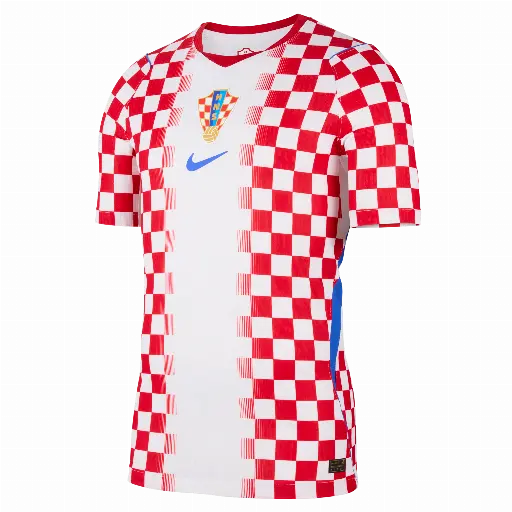 Kroatië 2026 Thuis Nike Aero-FIT authentiek voetbalshirt voor heren - Wit