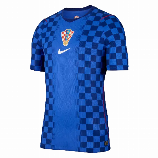 Kroatië 2026 Uit Nike Aero-FIT authentiek voetbalshirt voor heren - Blauw