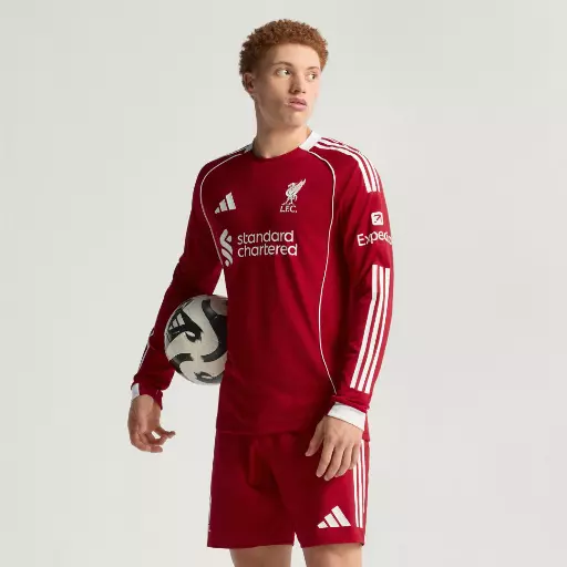 Adidas Liverpool FC 25/26 Authentiek Longsleeve Thuisshirt