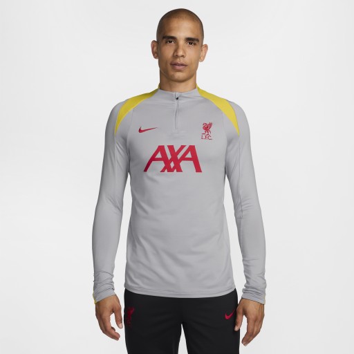 Liverpool FC Strike Derde Nike Dri-FIT voetbaltrainingstop voor heren - Grijs