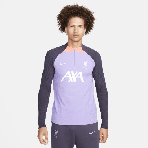 Liverpool FC Strike Elite Derde Nike Dri-FIT ADV voetbaltrainingstop voor heren - Paars