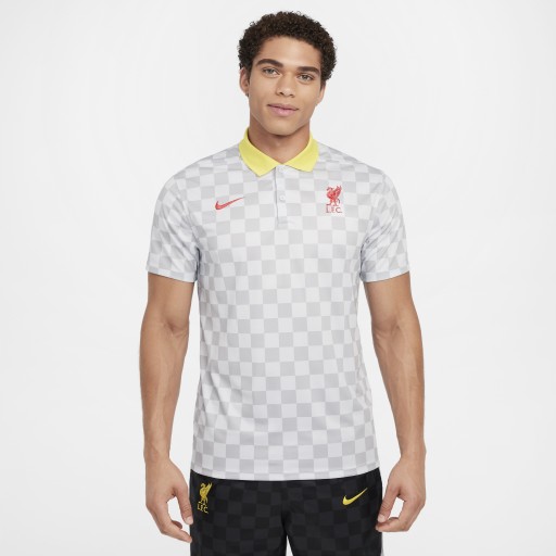 Liverpool FC Victory Derde Nike Dri-FIT voetbalpolo voor heren - Grijs