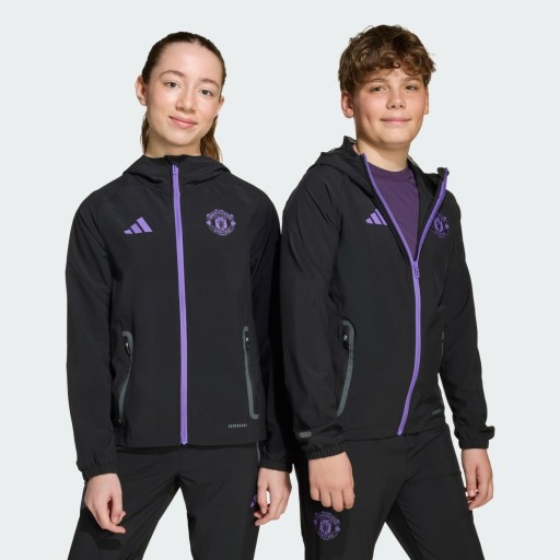 Adidas Manchester United Tiro 25 Competition Vis Tech Reisjack Kids