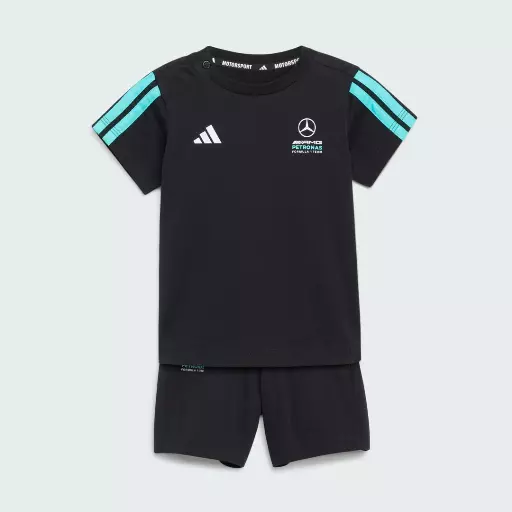 Adidas MERCEDES - AMG PETRONAS FORMULA 1 TEAM DNA BABY JOGGINGSET SHORT SLEEVE