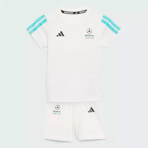 Adidas MERCEDES - AMG PETRONAS FORMULA 1 TEAM DNA BABY JOGGINGSET SHORT SLEEVE