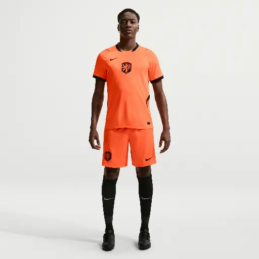 Nederland 2026 Stadium Uit Nike Dri-FIT replica voetbalshorts voor heren - Oranje
