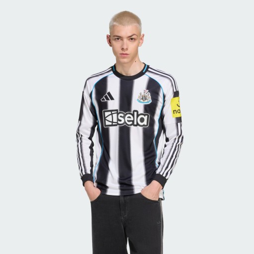Adidas Newcastle United FC 25/26 Thuisshirt met Lange Mouwen