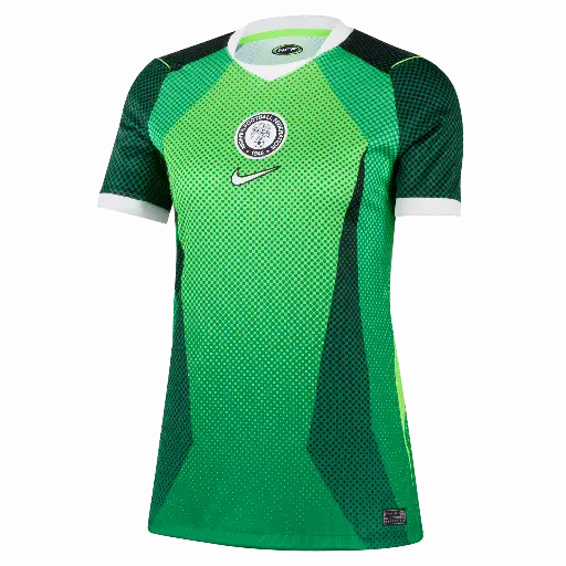 Nigeria 2026 Stadium Thuis Nike Dri-FIT voetbalshirt met korte mouwen voor dames - Groen