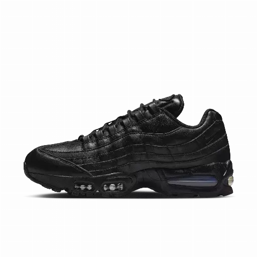 Nike Air Max 95 Big Bubble Leather herenschoenen - Zwart