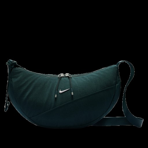 Nike Aura crescent crossbodytas (4 liter) - Groen