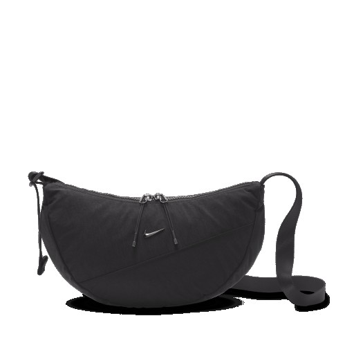 Nike Aura crescent crossbodytas (4 liter) - Zwart