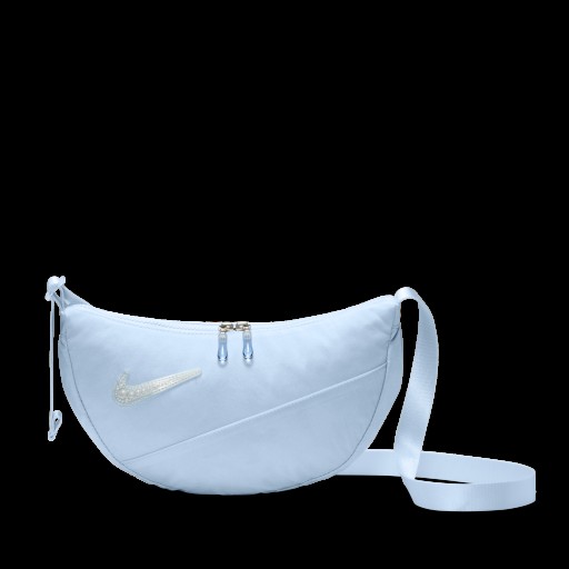 Nike Aura Women's Artist Collection crescent crossbodytas (4 liter) - Blauw