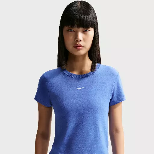Nike Chill Knit T-shirt voor dames - Blauw