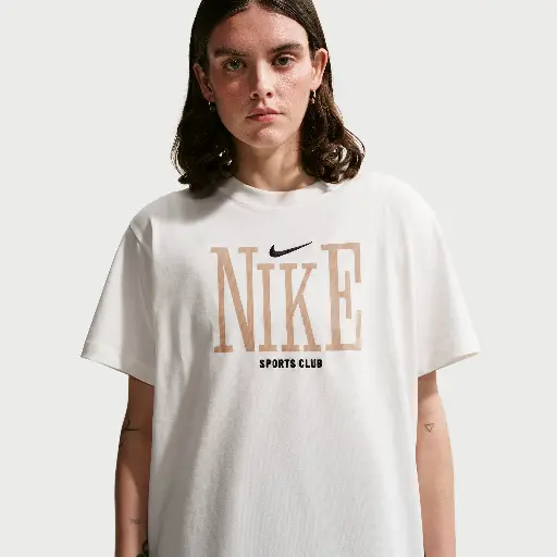 Nike Classic oversized T-shirt voor dames - Wit