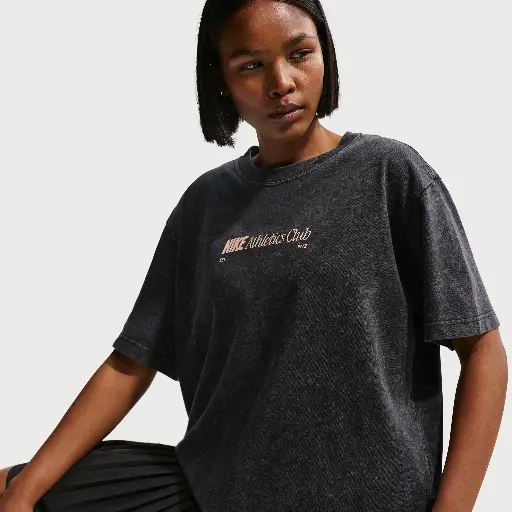 Nike Classic oversized T-shirt voor dames - Zwart