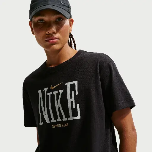 Nike Classic oversized T-shirt voor dames - Zwart