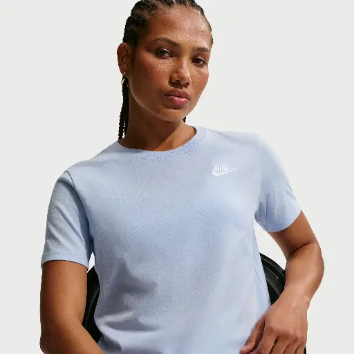 Nike Club Essentials T-shirt voor dames - Blauw