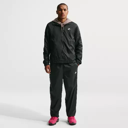 Nike Club geweven trainingspak voor heren - Zwart