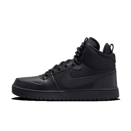 Nike Court Borough Mid winterschoenen voor heren - Zwart