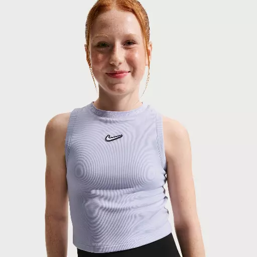 Nike Dri-FIT tanktop voor meisjes - Grijs