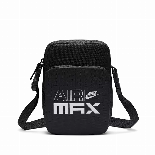 Nike Heritage crossbodytas (4 liter) - Zwart