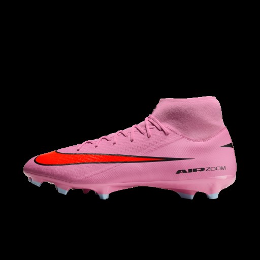 Nike Mercurial Superfly 10 Academy high-top voetbalschoenen (meerdere ondergronden) - Roze