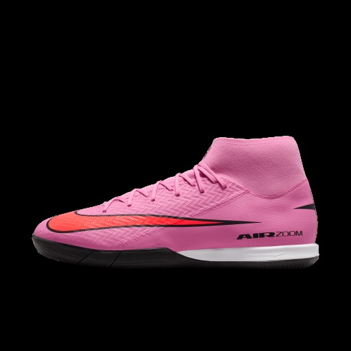 Nike Mercurial Superfly 10 Academy high top zaalvoetbalschoenen - Roze