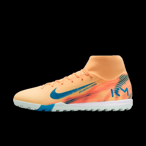 Nike Mercurial Superfly 10 Academy 'Kylian Mbappé' high top voetbalschoenen (turf) - Oranje