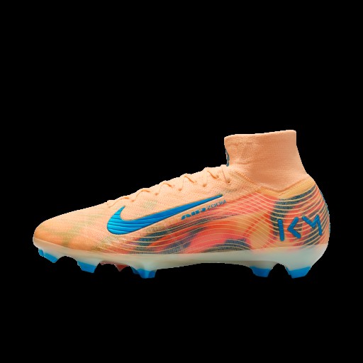 Nike Mercurial Superfly 10 Elite 'Kylian Mbappé' high-top voetbalschoenen (stevige ondergrond) - Oranje