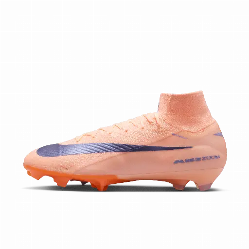 Nike Mercurial Superfly 10 Elite LV8 high top voetbalschoenen (stevige ondergrond) - Oranje
