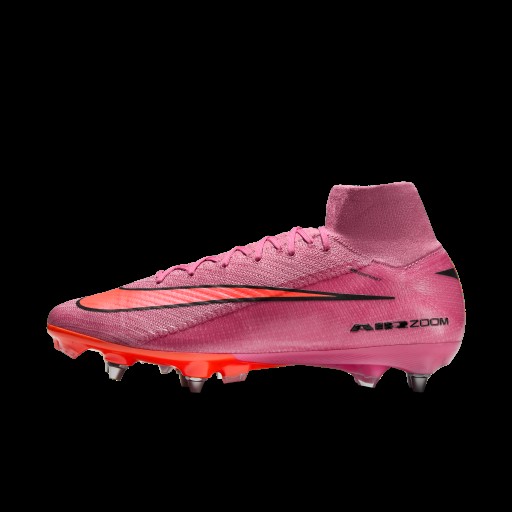Nike Mercurial Superfly 10 Elite SG-Pro high-top voetbalschoenen - Roze