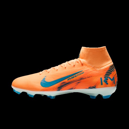 Nike Mercurial Superfly 10 Pro 'Kylian Mbappé' high-top voetbalschoenen (stevige ondergrond) - Oranje