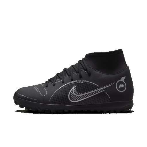 Nike Mercurial Superfly 8 Club TF Voetbalschoenen (turf) - Zwart
