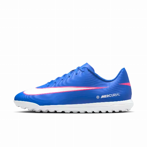 Nike Mercurial Vapor 16 Club low-top voetbalschoenen (turf) - Blauw