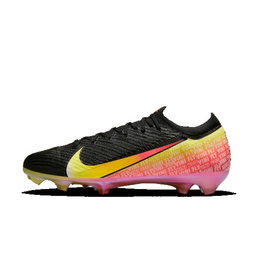 Nike Mercurial Vapor 16 Elite 'Vini Jr.' Low top voetbalschoenen (stevige ondergronden) - Zwart