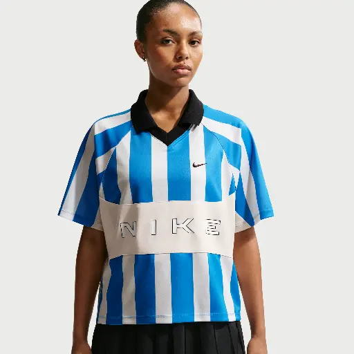 Nike Oversized jersey voor dames - Blauw