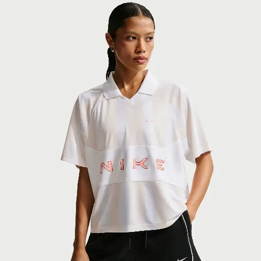 Nike Oversized jersey voor dames - Wit