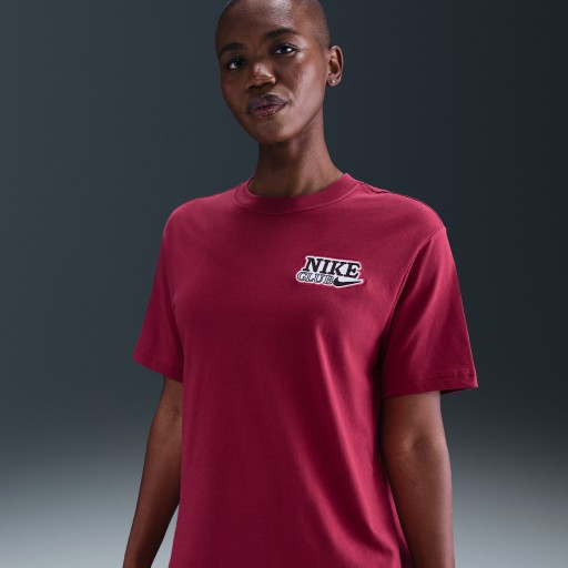 Nike oversized T-shirt met recht design - Rood