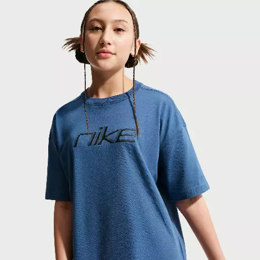 Nike oversized T-shirt voor meisjes - Blauw