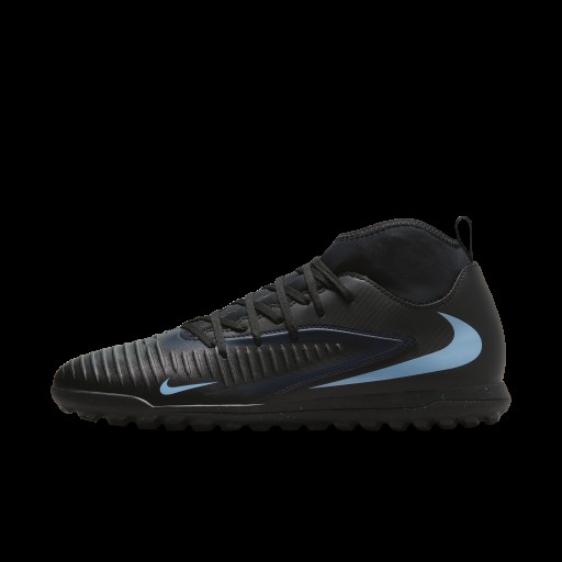 Nike Phantom 6 High Club voetbalschoenen (turf) - Zwart