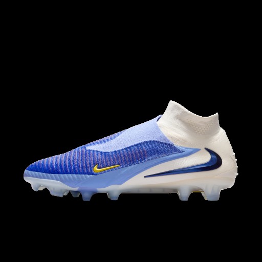 Nike Phantom 6 High Elite voetbalschoenen (stevige ondergrond) - Blauw