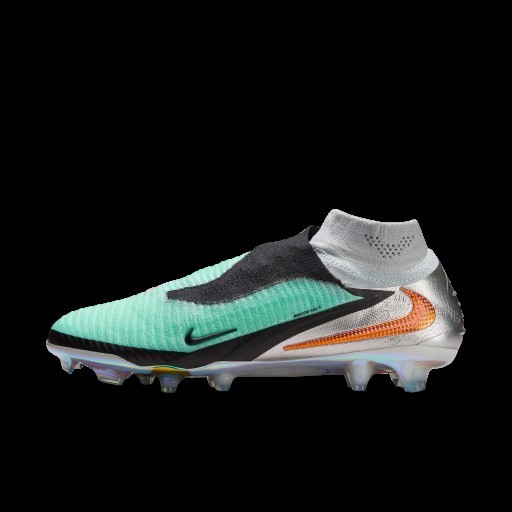 Nike Phantom 6 High Elite voetbalschoenen (stevige ondergrond) - Grijs