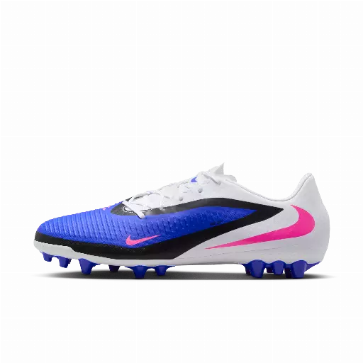 Nike Phantom 6 Low Academy voetbalschoenen (kunstgras) - Blauw
