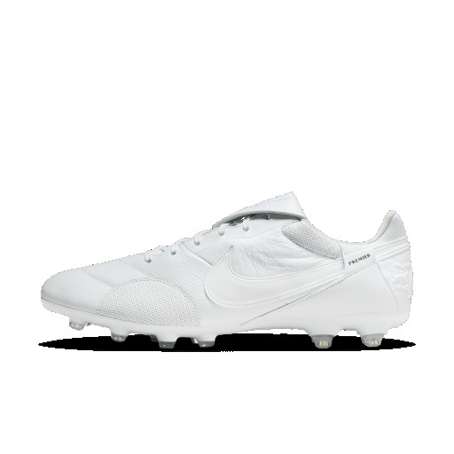 Nike Premier 3 low top voetbalschoenen (stevige ondergrond) - Wit