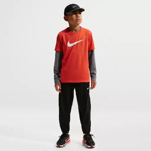 Nike Pro Dri-FIT fleecebroek voor jongens - Zwart