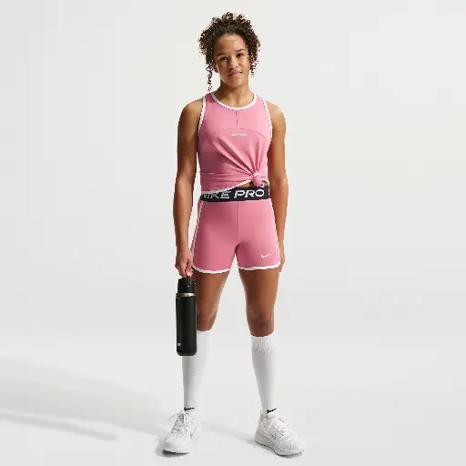 Nike Pro Dri-FIT shorts voor meisjes (8 cm) - Roze