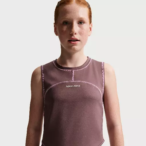 Nike Pro Dri-FIT top voor kids - Paars